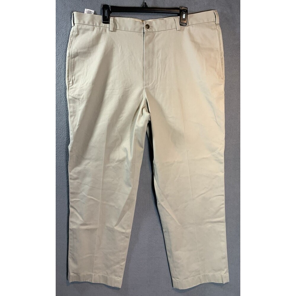 Brooks Brothers 346 Advantage Chino Clark Pants Mens 40x30 Khaki 100% Cotton